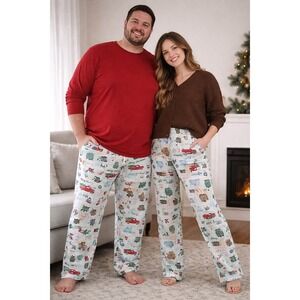 Holiday Lane Christmas Pajama Set Men 2XB & Women M Matching Sleepwear
